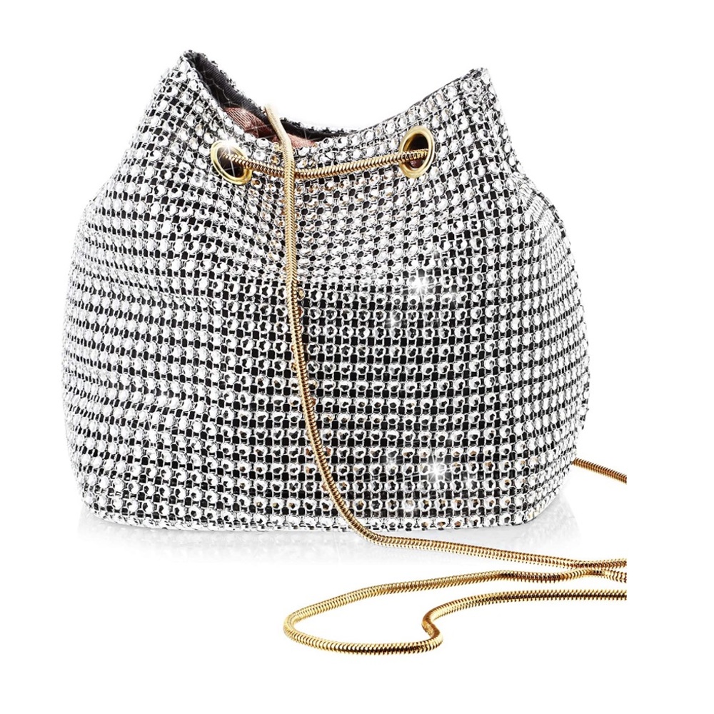 Luxury Rhinestone Bucket Bag (Mini Size)
